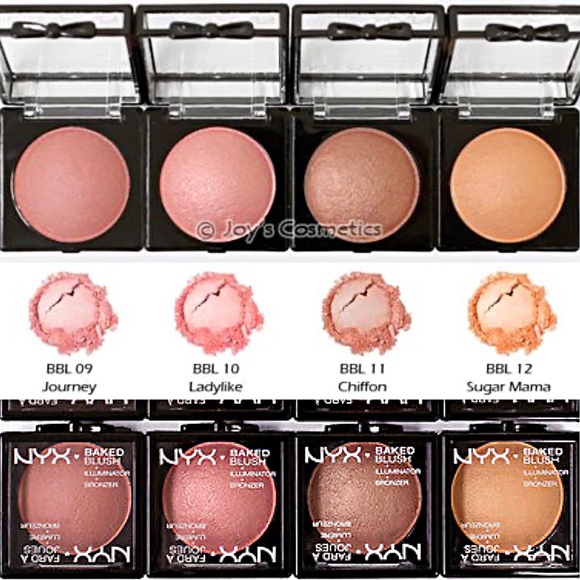 🔥NYX Baked Blush *CHIFFON*🔥W/GIFTS🎁😍 - Picture 8 of 9